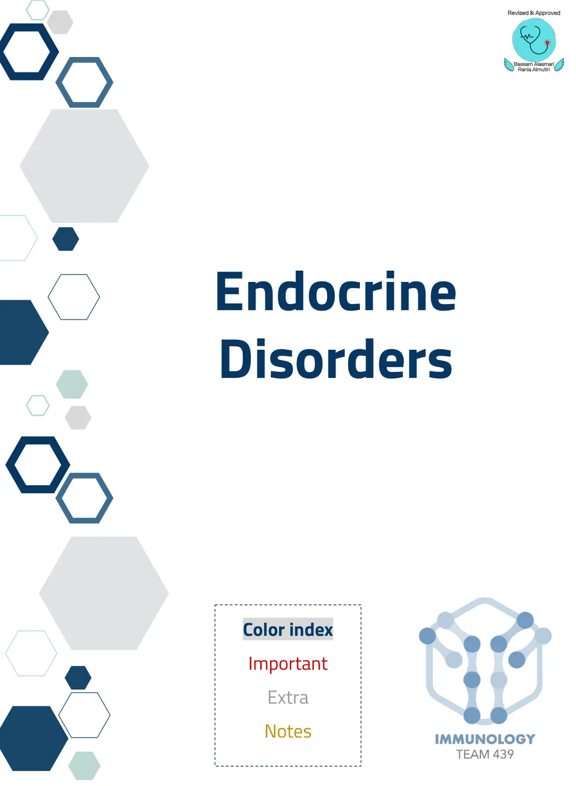 غلاف تقرير Endocrine Disorders