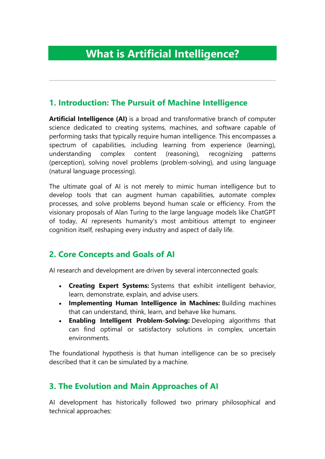 غلاف تقرير What is Artificial Intelligence?