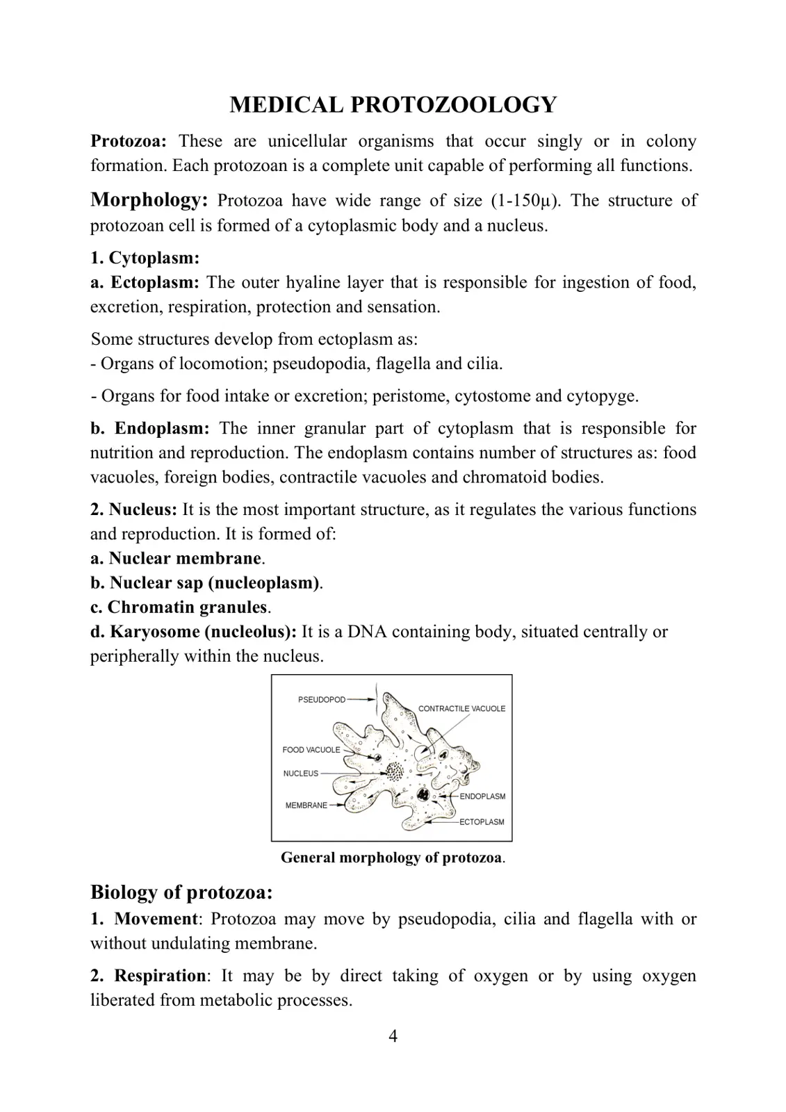 غلاف تقرير MEDICAL PROTOZOOLOGY