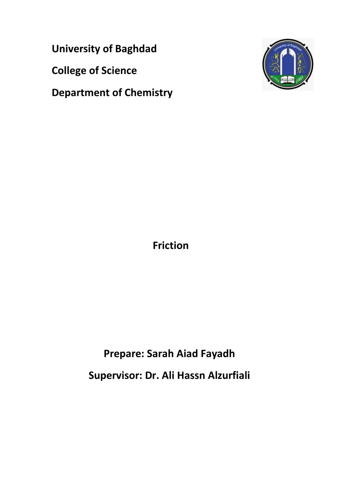 غلاف تقرير Friction