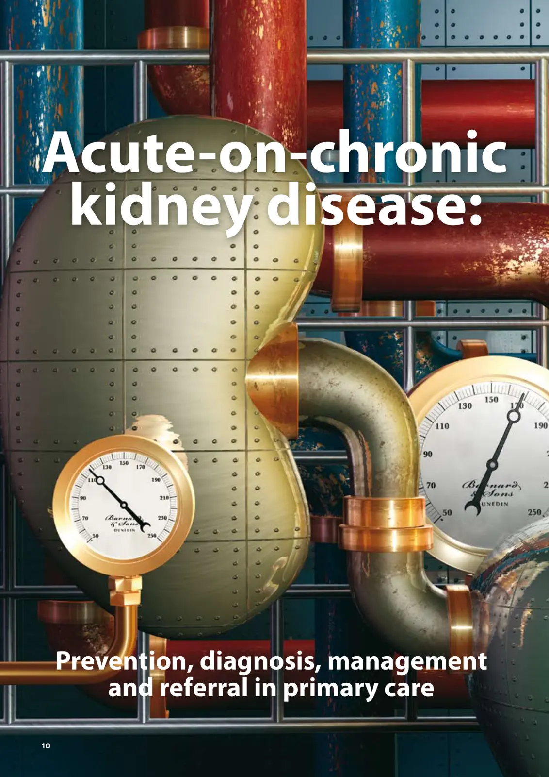 غلاف تقرير Acute-on-chronic kidney disease: Prevention, diagnosis, management and referral in primary care