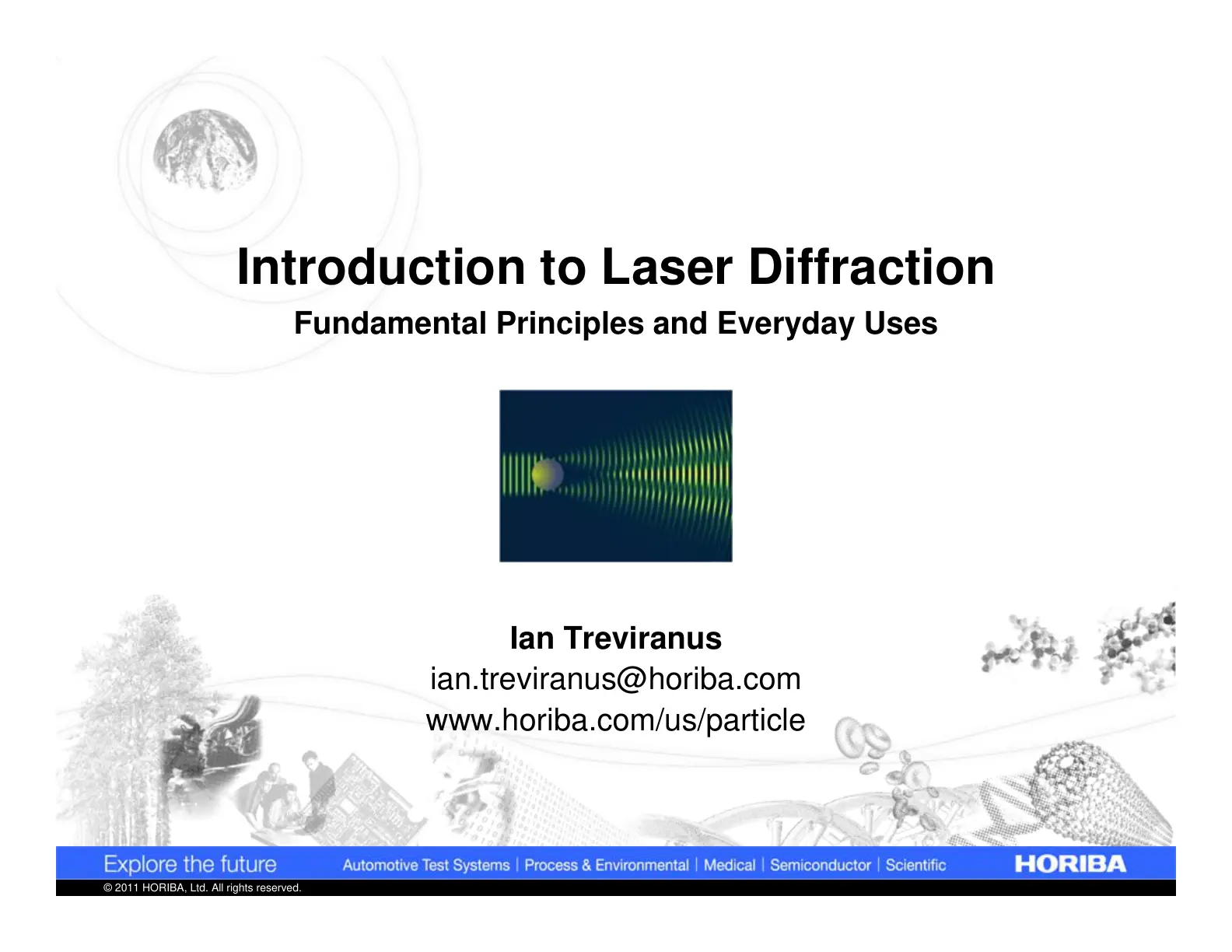 غلاف تقرير Introduction to Laser Diffraction: Fundamental Principles and Everyday Uses