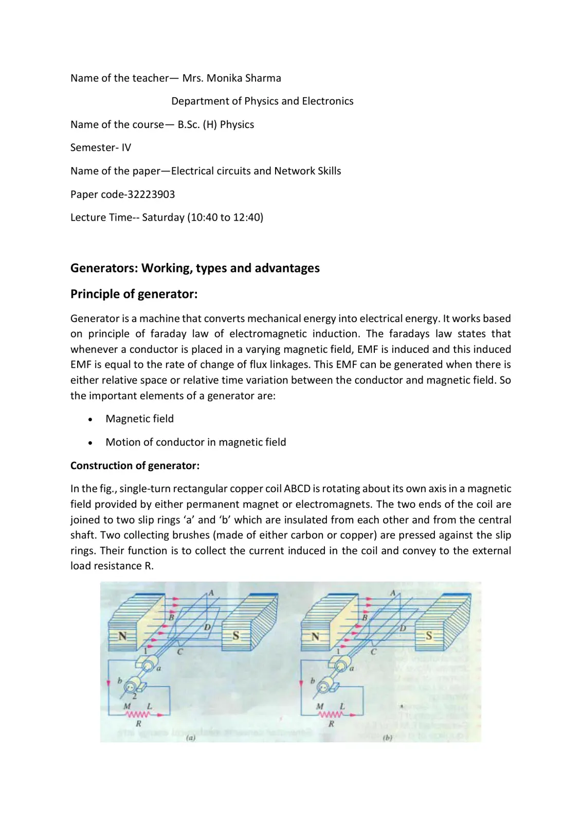 غلاف تقرير Electrical circuits and Network Skills