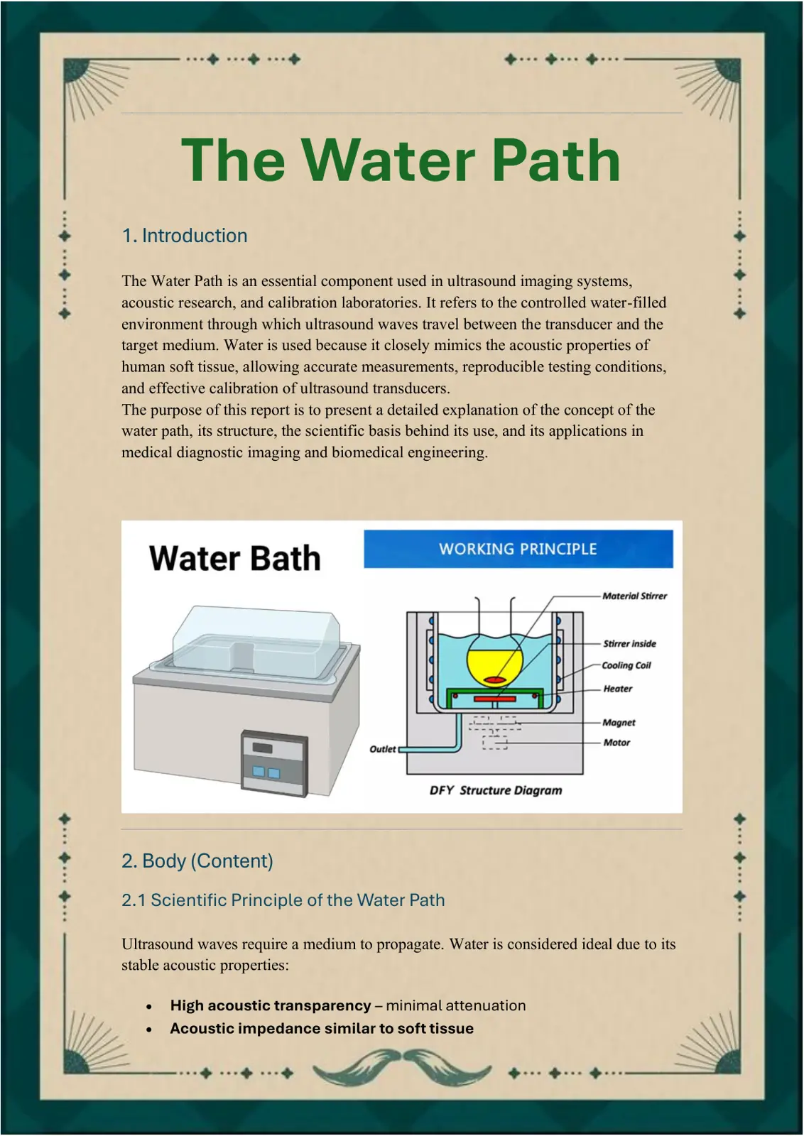 غلاف تقرير The Water Path