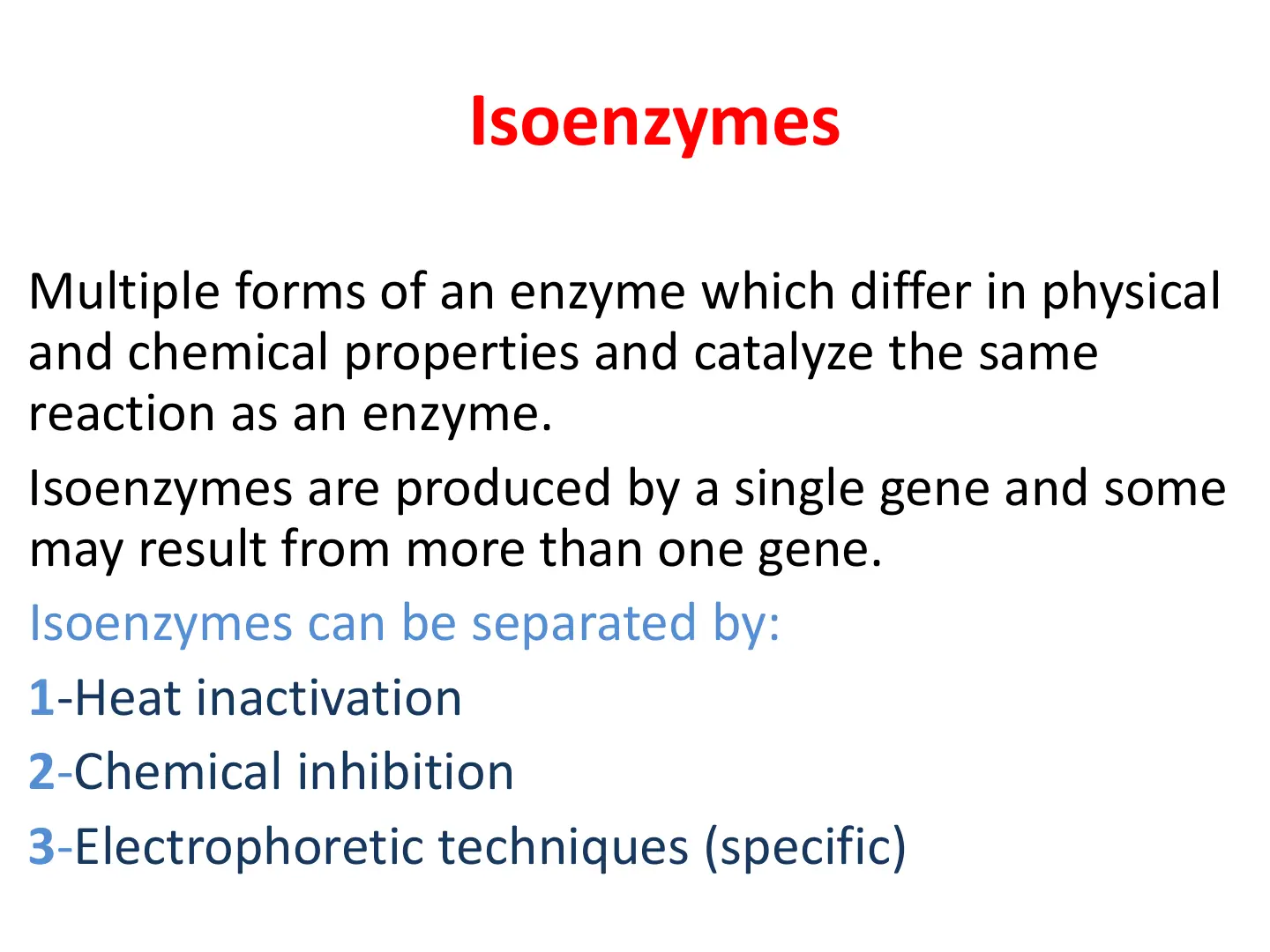 غلاف تقرير Isoenzymes