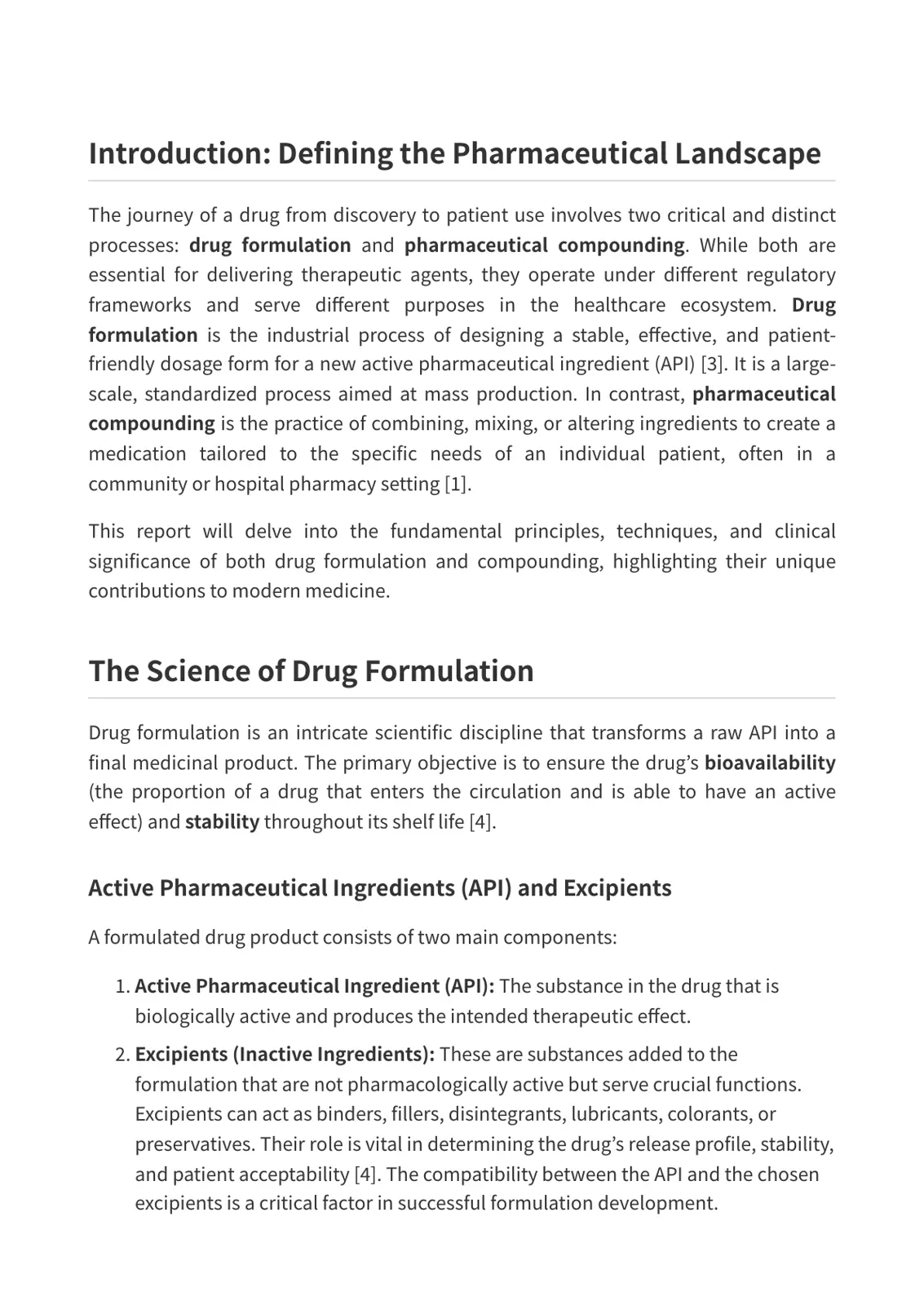 غلاف تقرير Introduction: Defining the Pharmaceutical Landscape