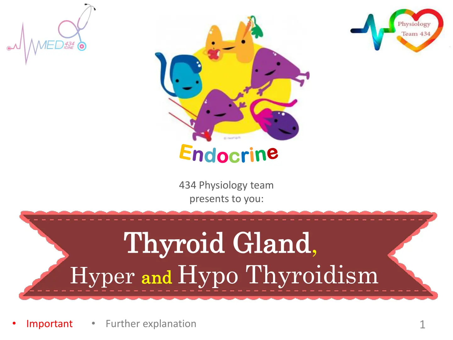 غلاف تقرير Thyroid Gland, Hyper and Hypo Thyroidism