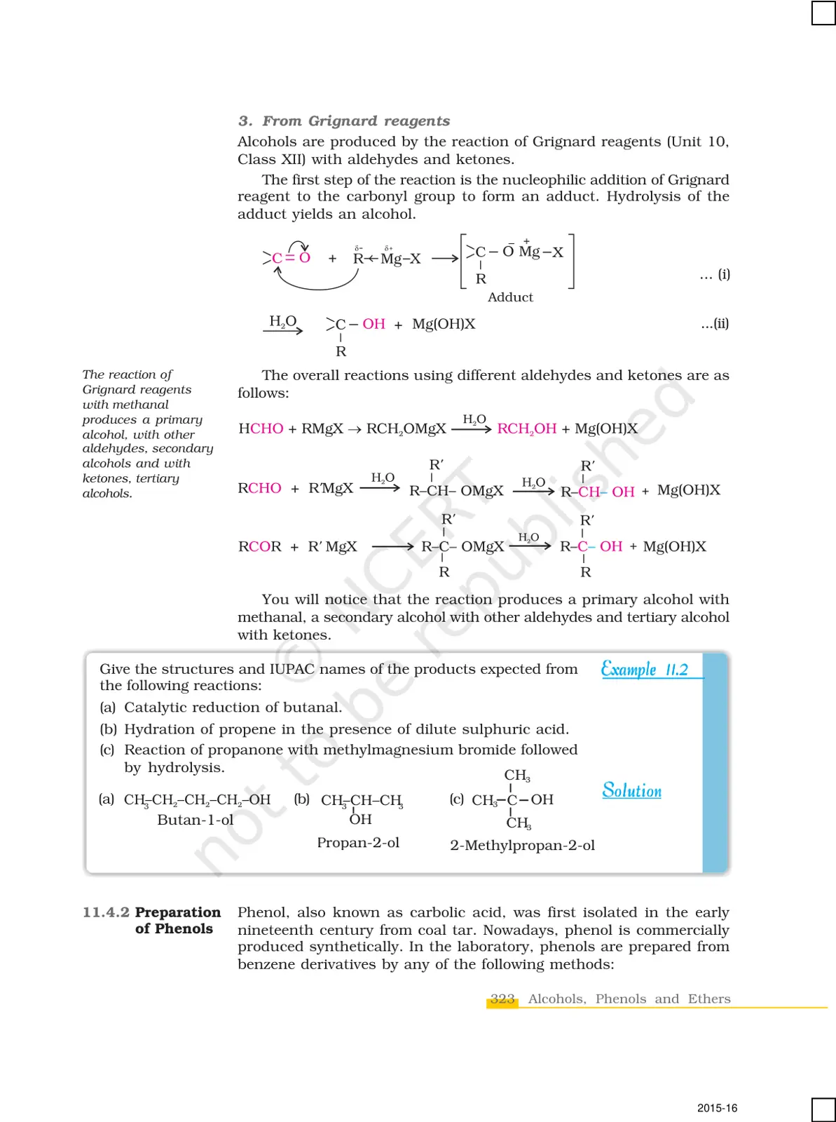 غلاف تقرير From Grignard reagents