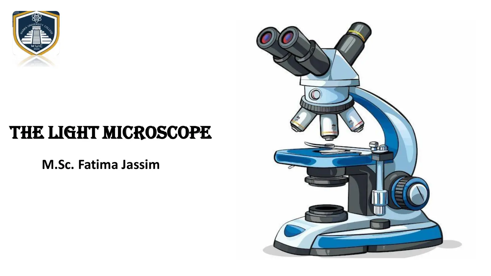 غلاف تقرير The Light Microscope