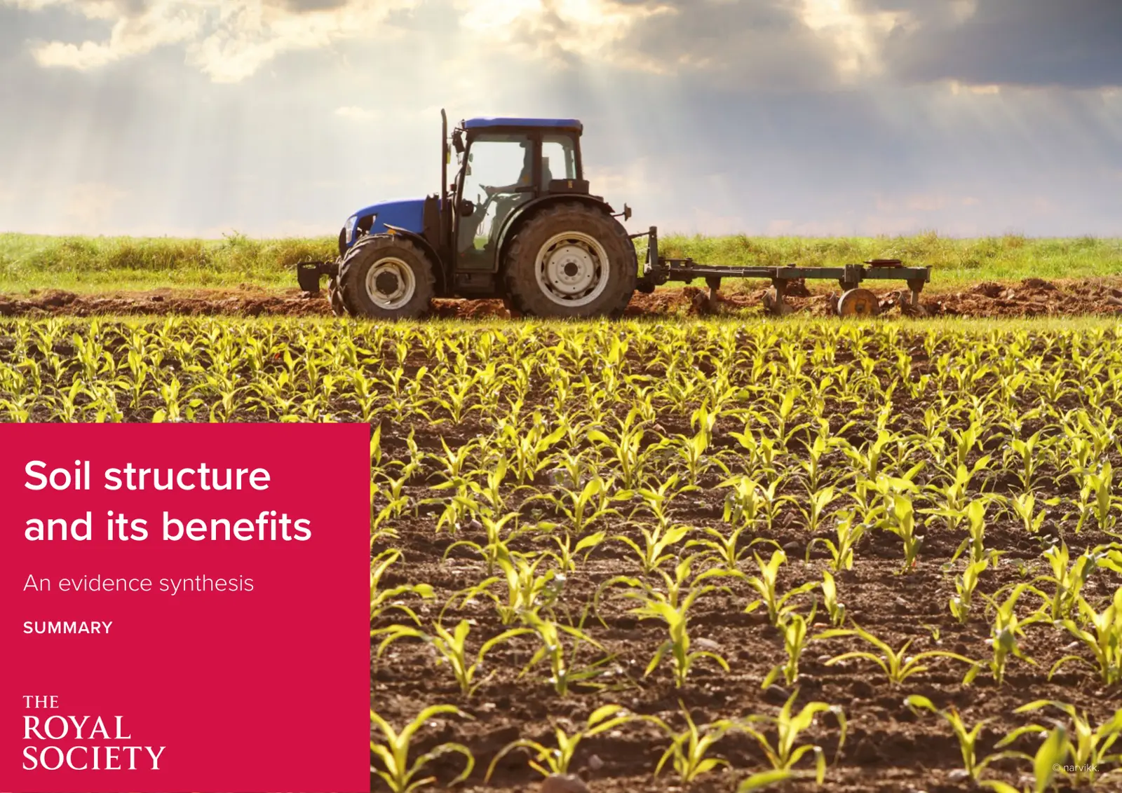 غلاف تقرير Soil structure and its benefits An evidence synthesis