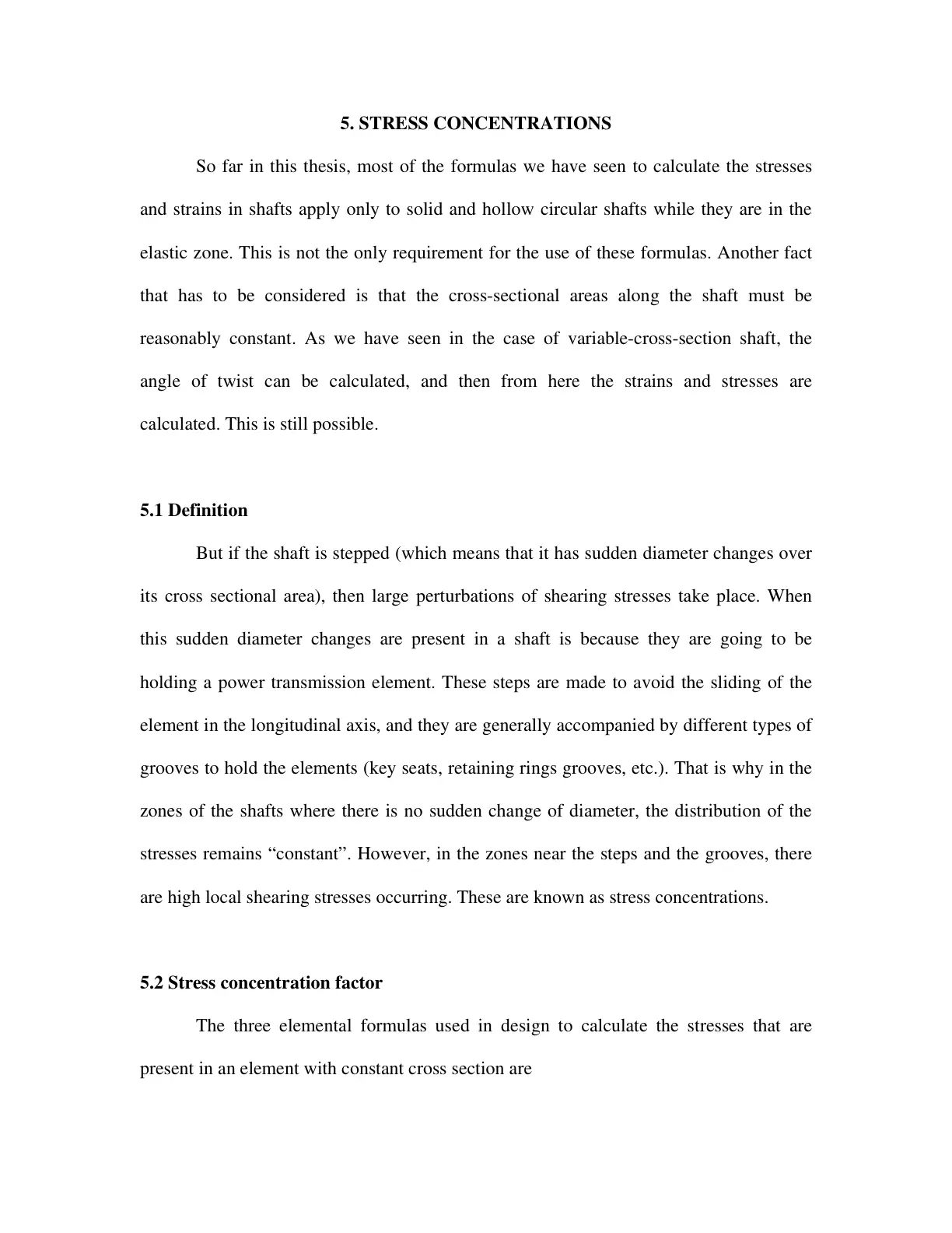 غلاف تقرير 5. STRESS CONCENTRATIONS
