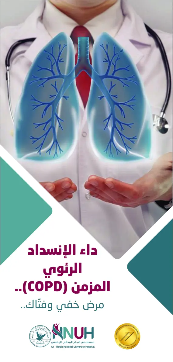 غلاف تقرير داء الإنسداد الرئوي المزمن (COPD)