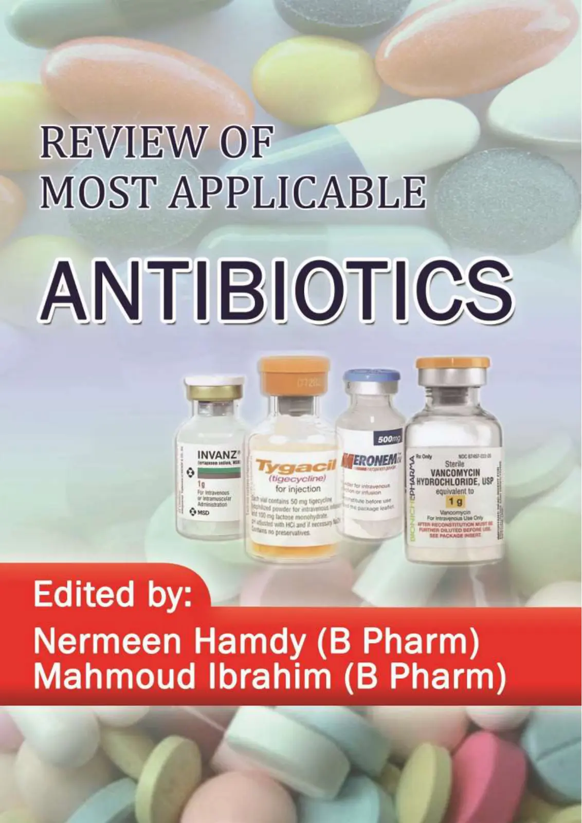 غلاف تقرير Review of Most Applicable Antibiotics