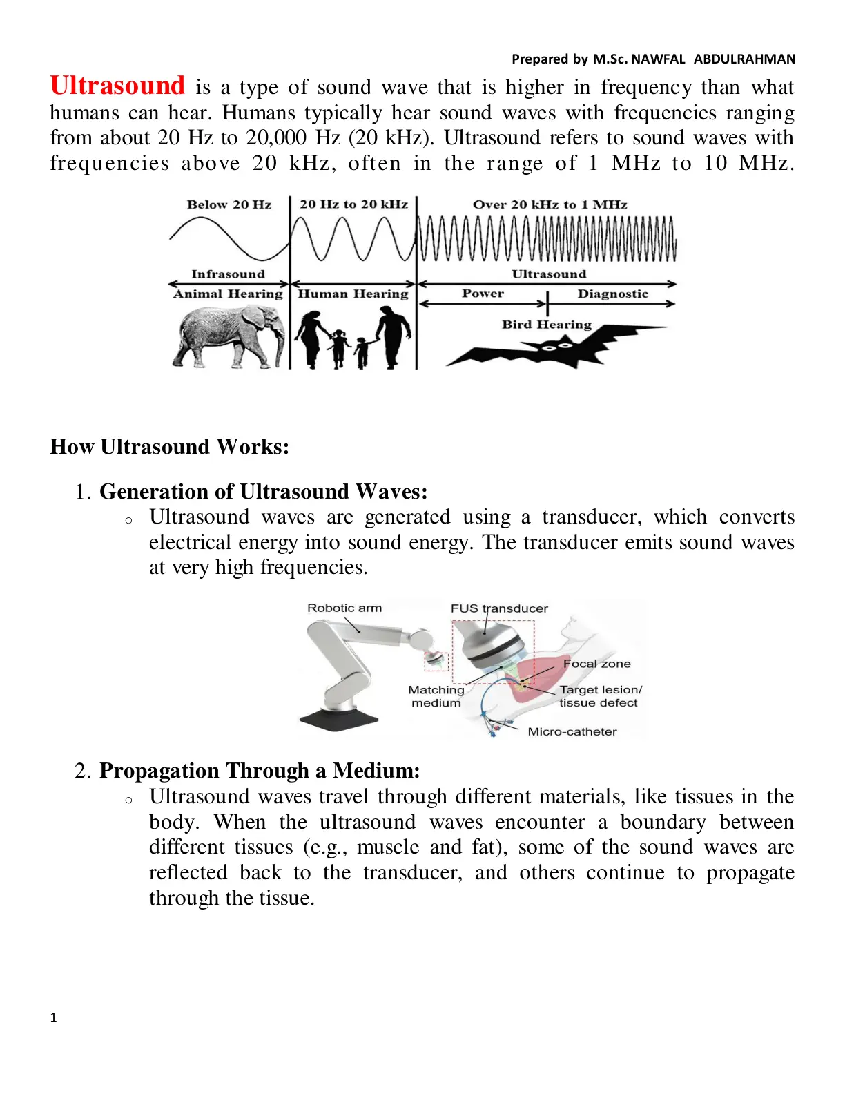 غلاف تقرير Ultrasound
