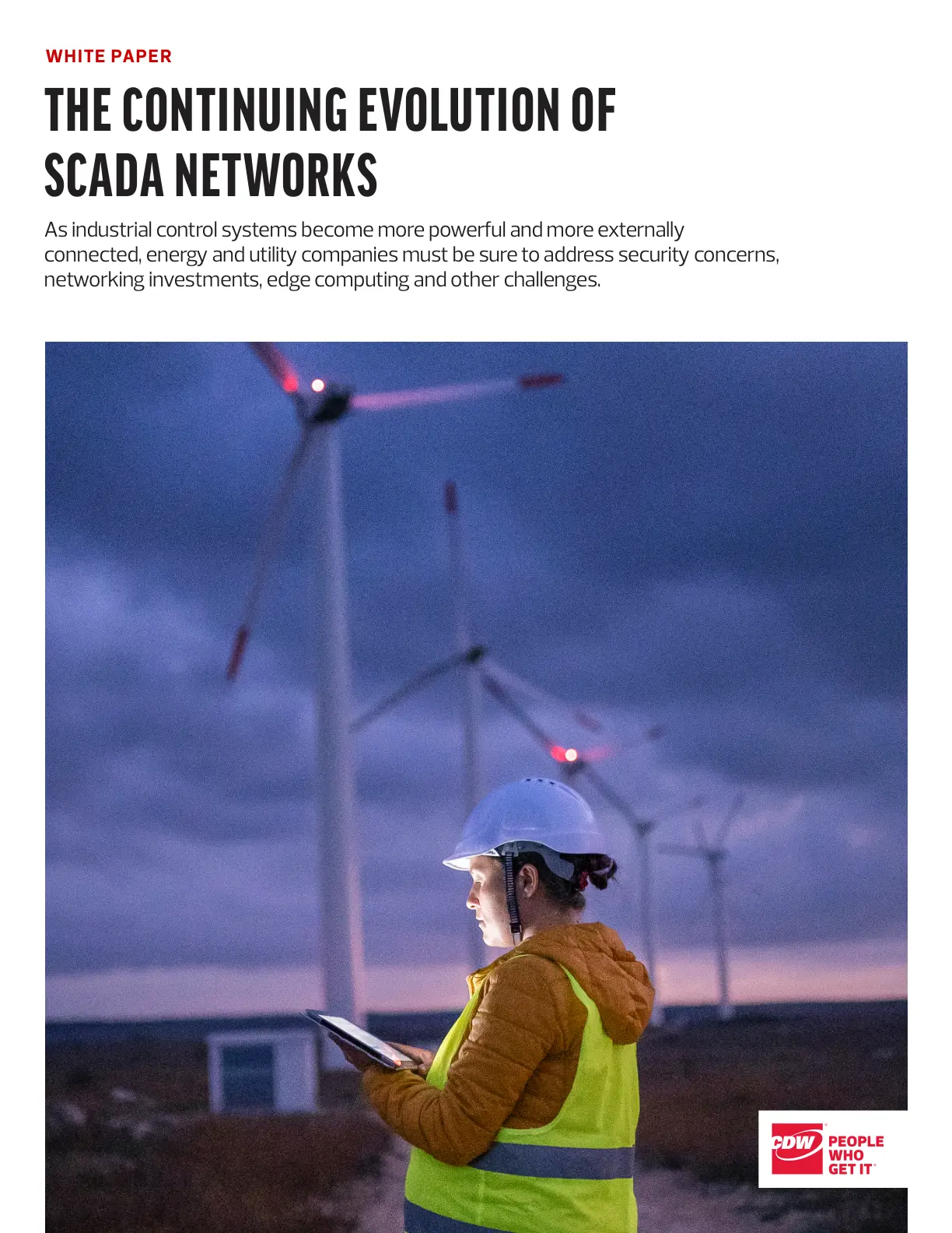 غلاف تقرير The Continuing Evolution of SCADA Networks
