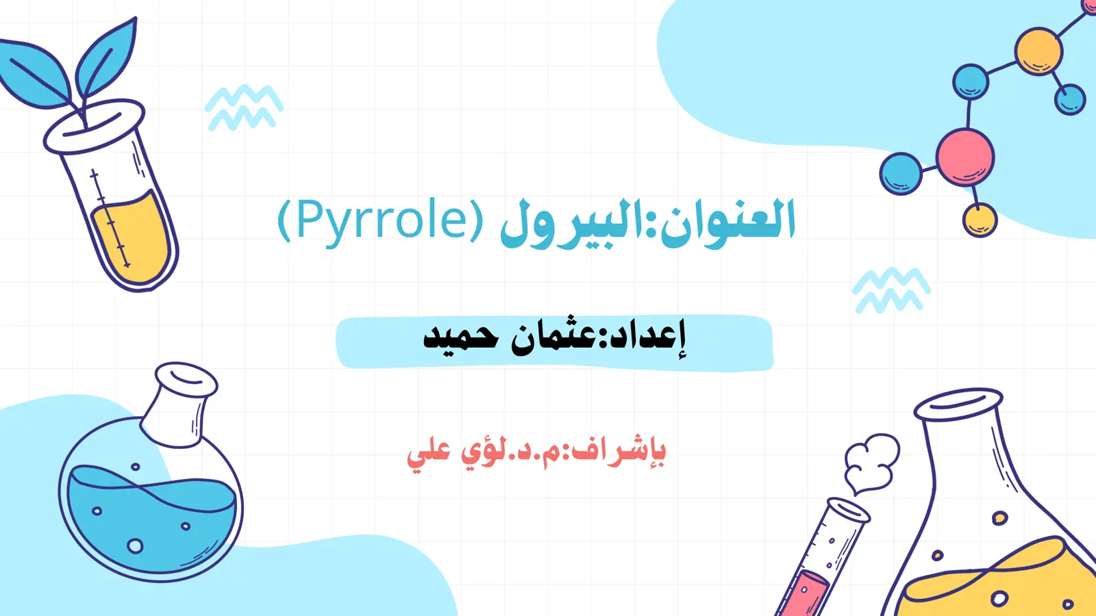 غلاف تقرير البيرول (Pyrrole)