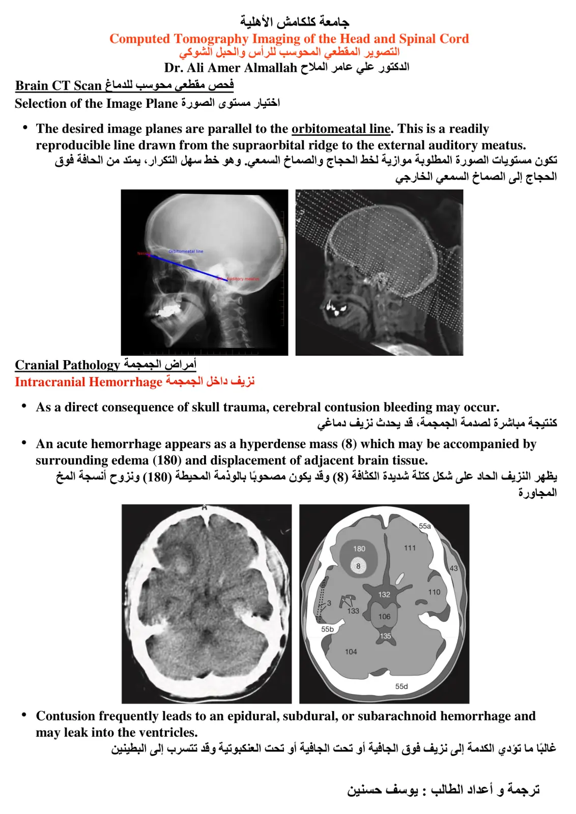 غلاف تقرير Computed Tomography Imaging of the Head and Spinal Cord