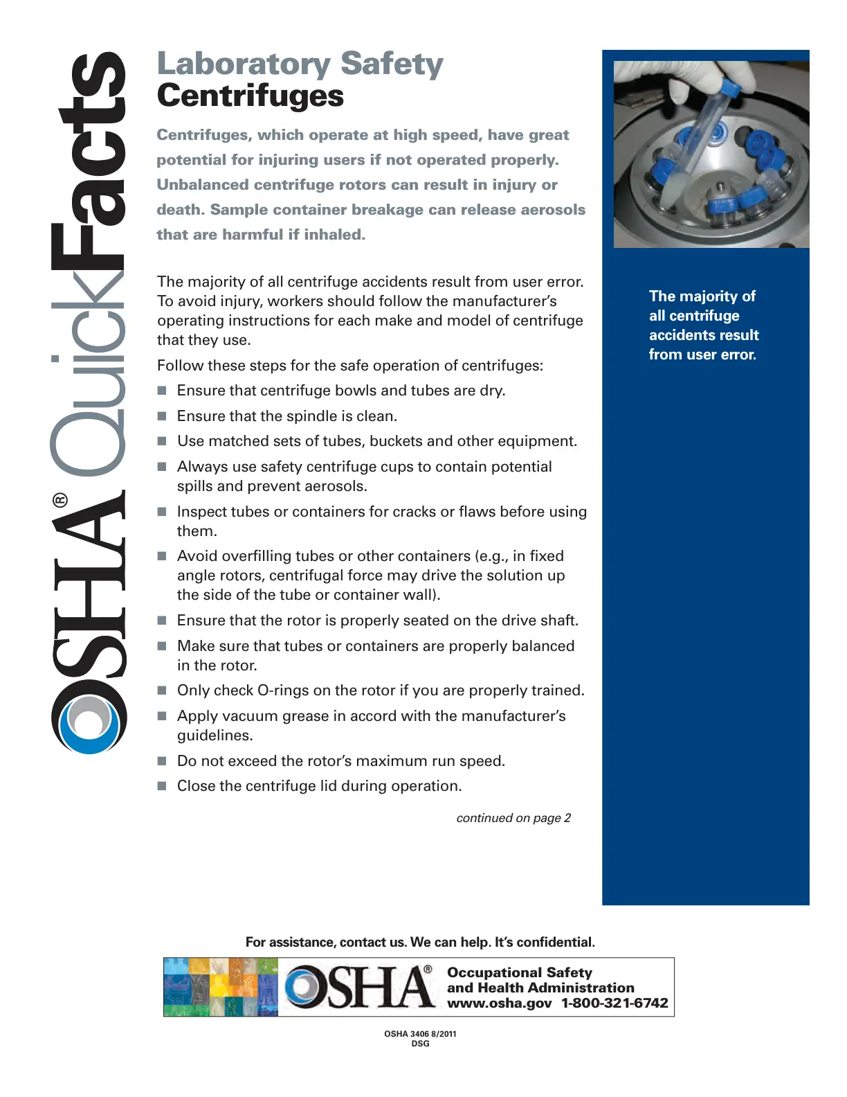 غلاف تقرير Laboratory Safety Centrifuges