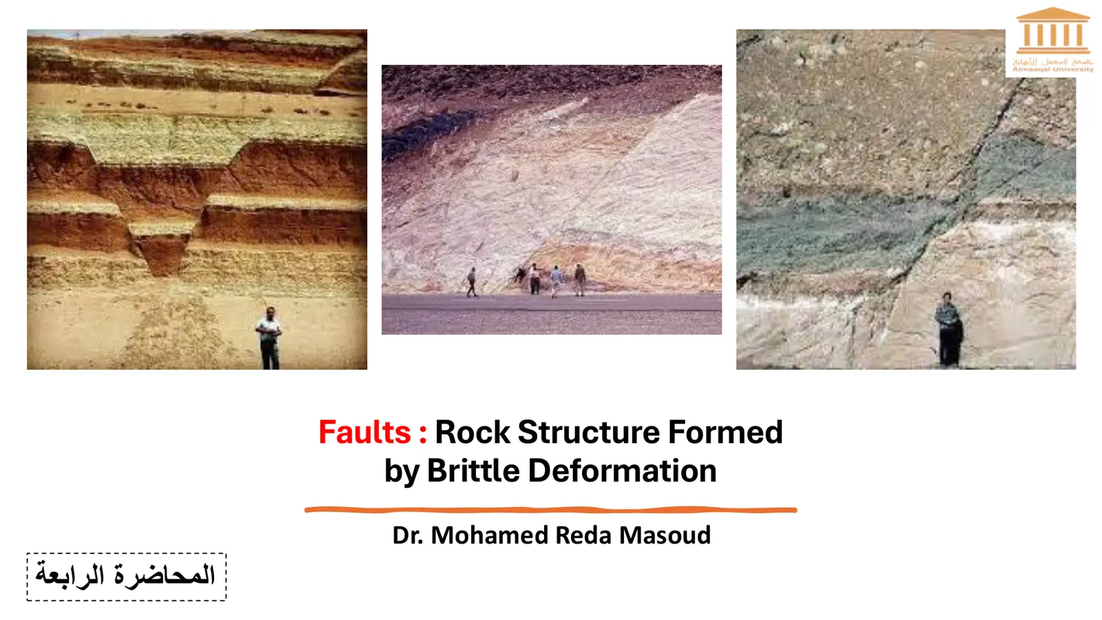 غلاف تقرير Faults: Rock Structure Formed by Brittle Deformation