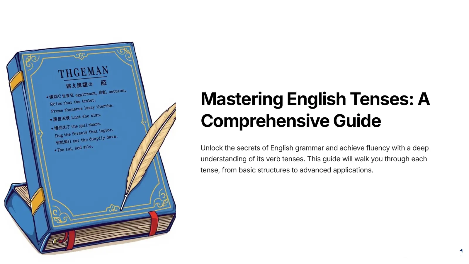 غلاف تقرير Mastering English Tenses