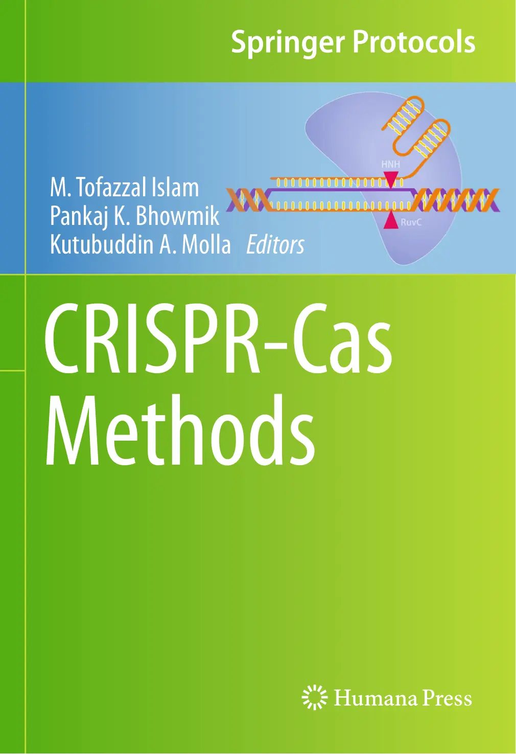 غلاف تقرير CRISPR-Cas Methods
