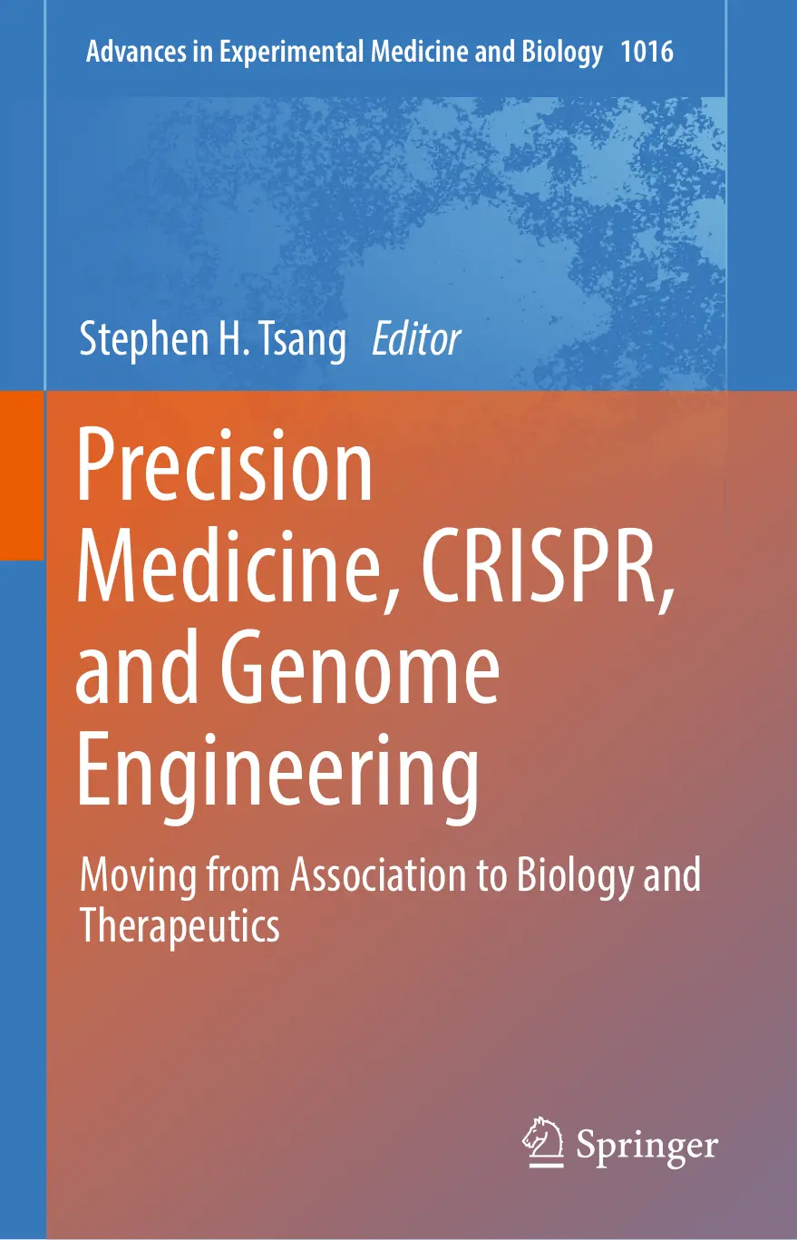 غلاف تقرير Precision Medicine, CRISPR, and Genome Engineering: Moving from Association to Biology and Therapeutics