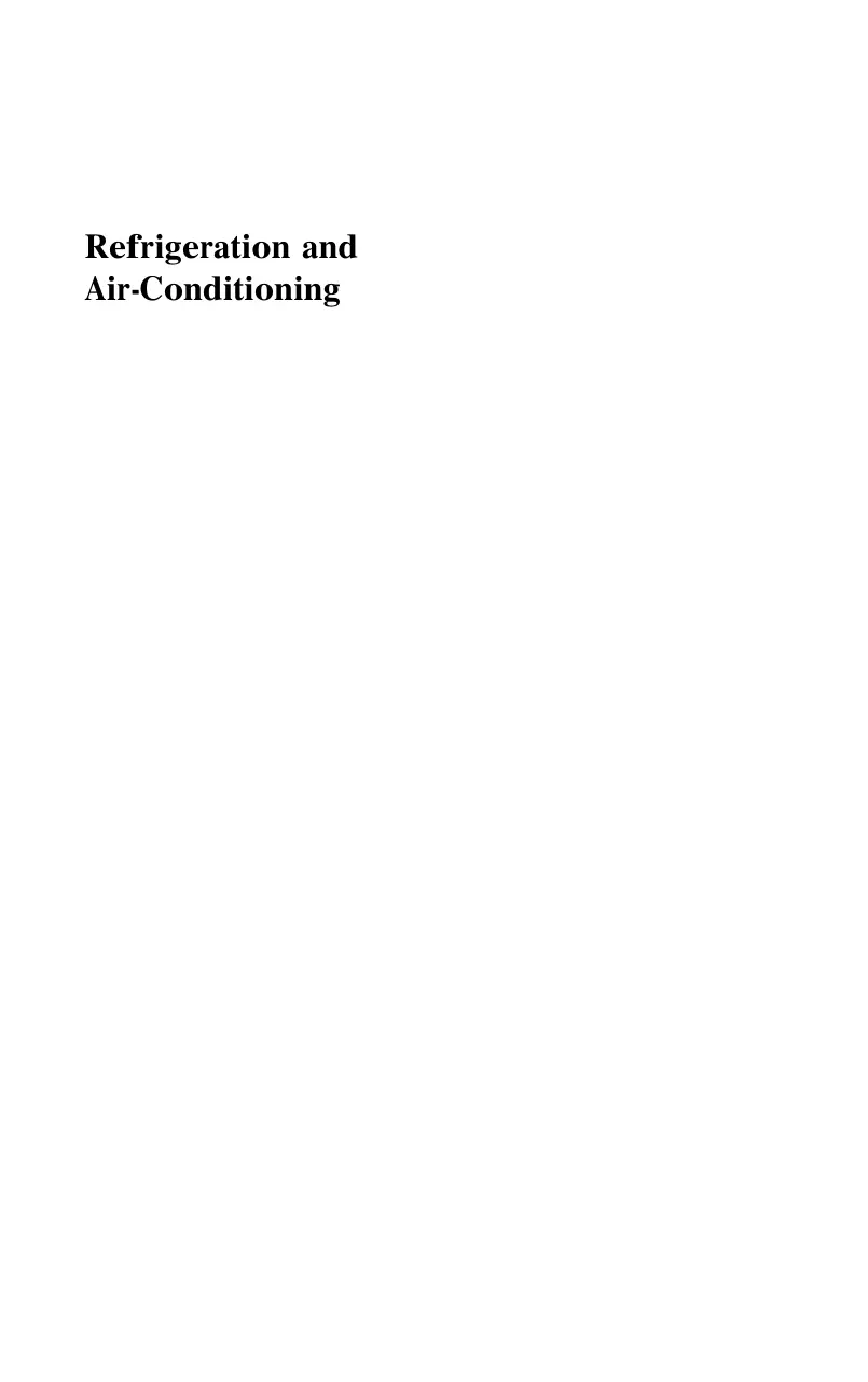غلاف تقرير Refrigeration and Air-Conditioning