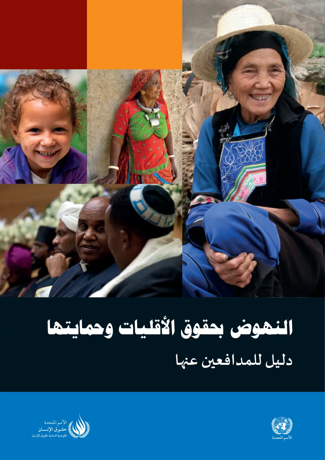 غلاف تقرير النهوض بحقوق الأقليات وحمايتها