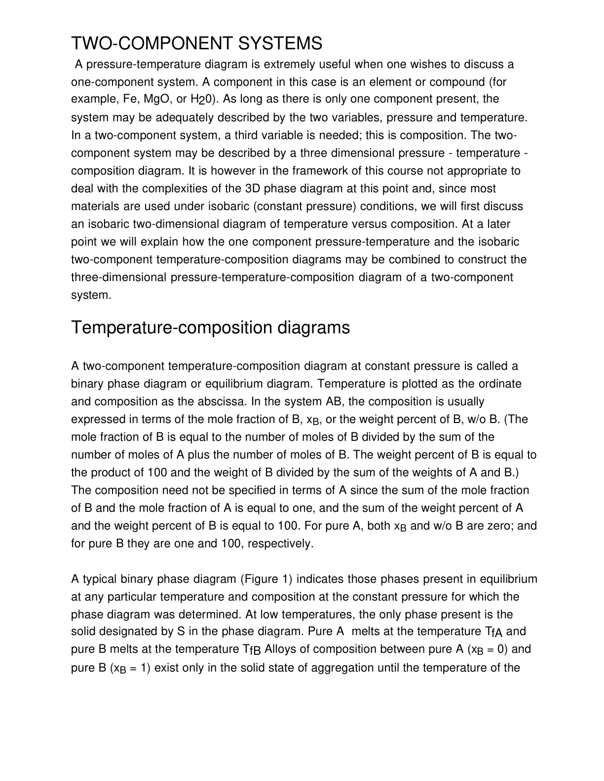 غلاف تقرير TWO-COMPONENT SYSTEMS