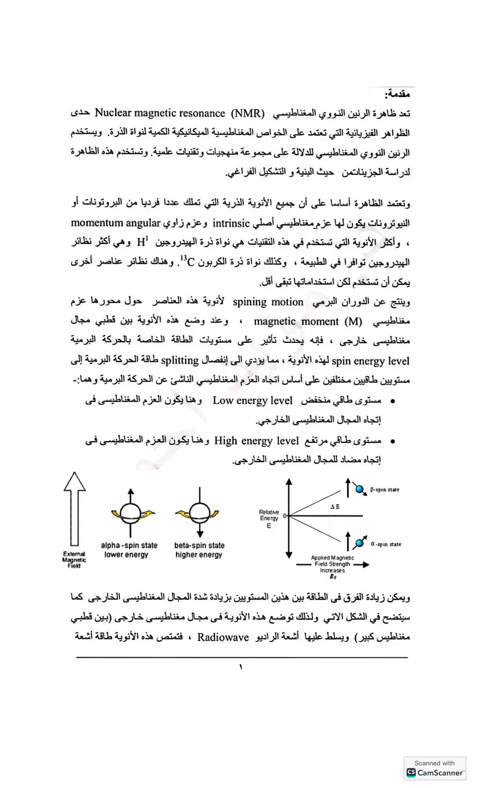 غلاف تقرير الرنين النووي المغناطيسي (Nuclear magnetic resonance (NMR))