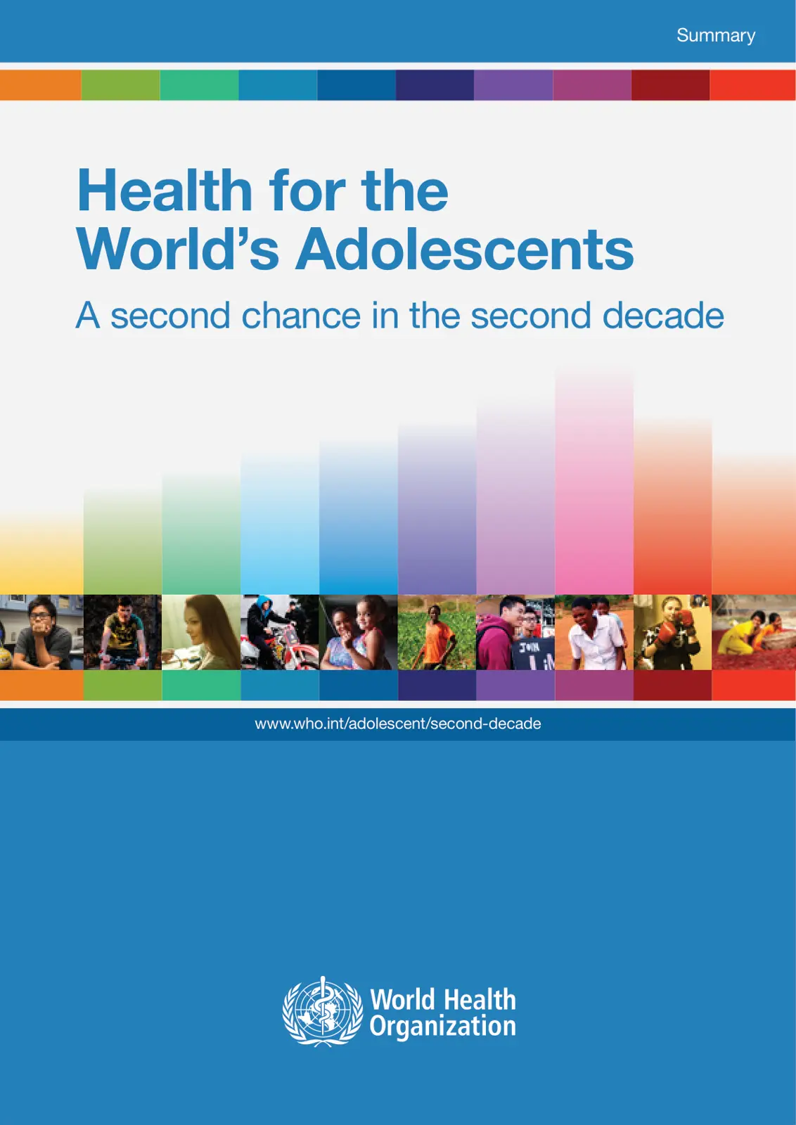 غلاف تقرير Health for the World's Adolescents