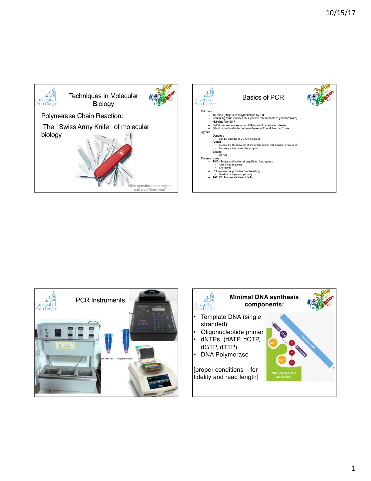 غلاف تقرير Polymerase Chain Reaction: The 'Swiss Army Knife' of molecular biology