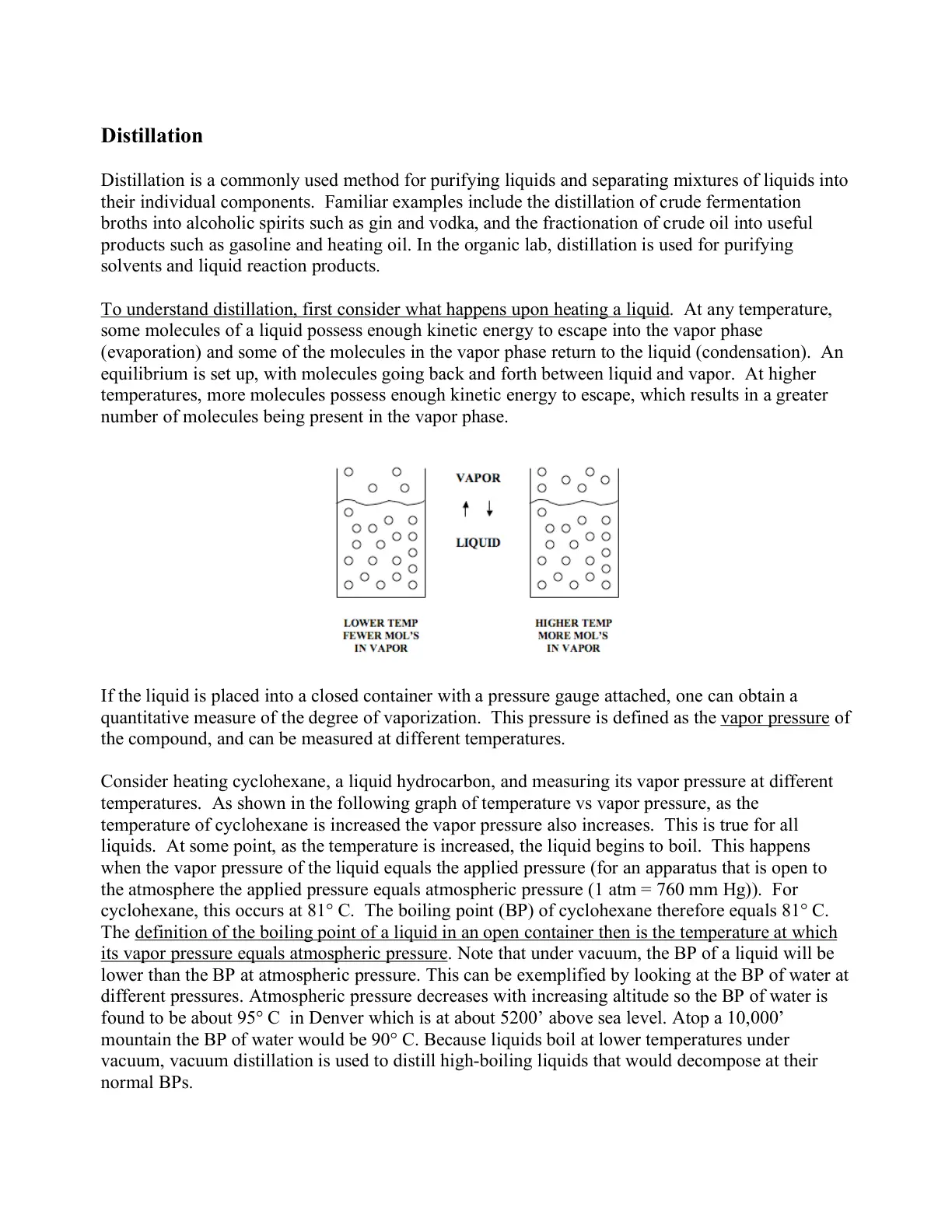 غلاف تقرير Distillation