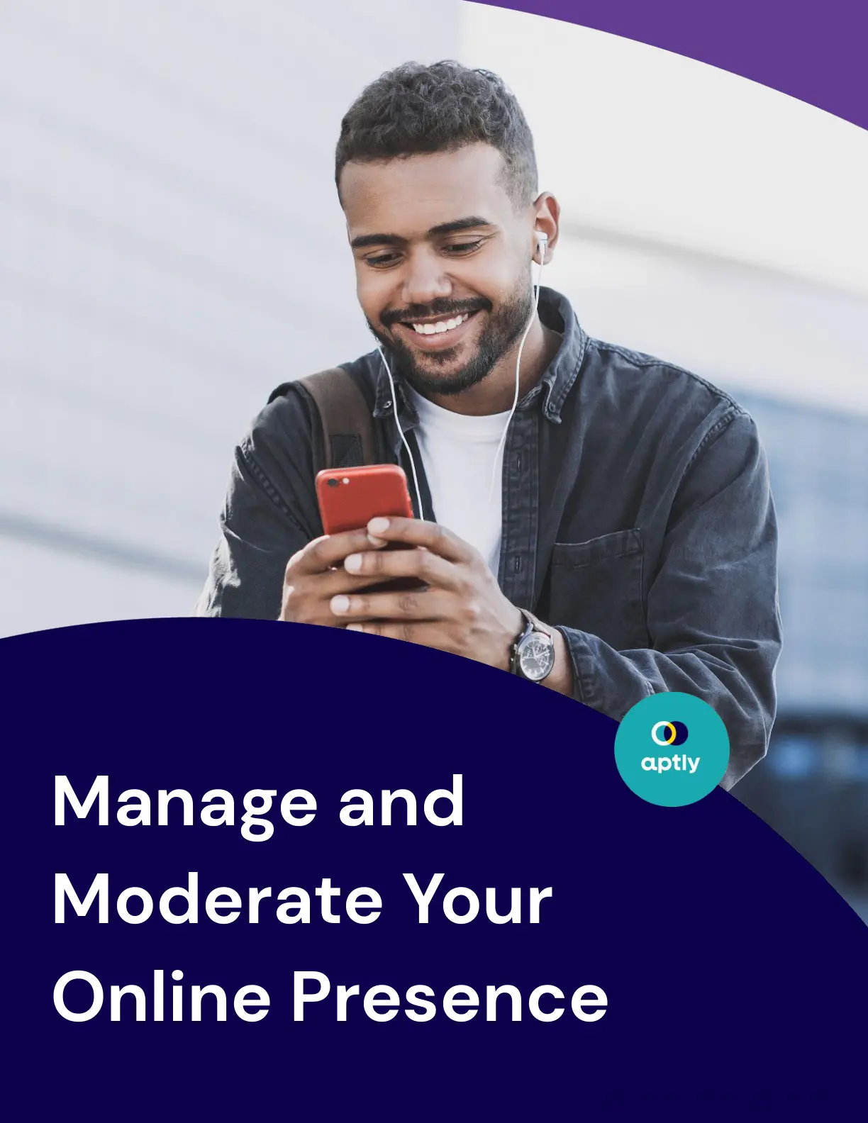 غلاف تقرير Manage and Moderate Your Online Presence