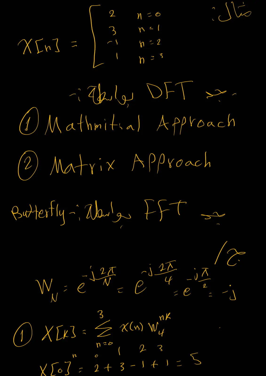 غلاف تقرير Examples on DFT Calculation