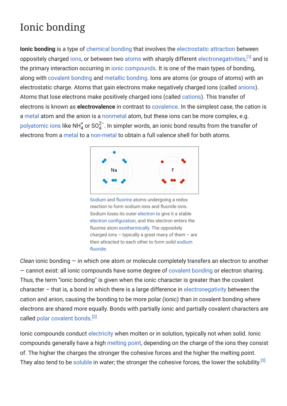 غلاف تقرير Ionic bonding
